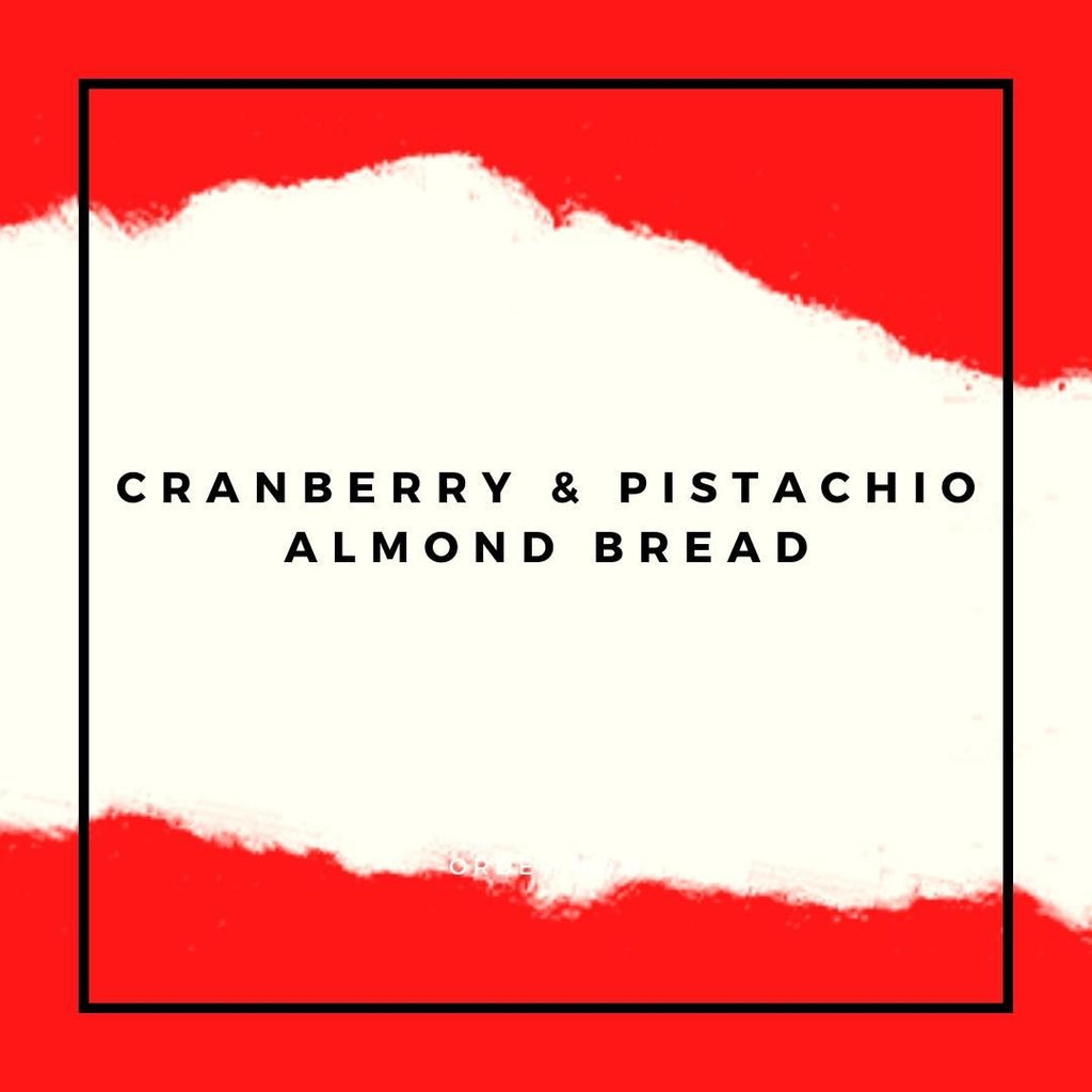Cranberry Pistachio & Almond Bread